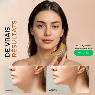 LymphLift™ — Brosse de Massage Lymphatique pour un Visage Sculpté
