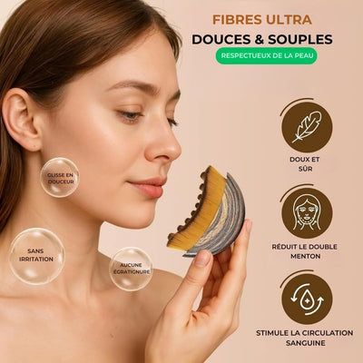 LymphLift™ — Brosse de Massage Lymphatique pour un Visage Sculpté
